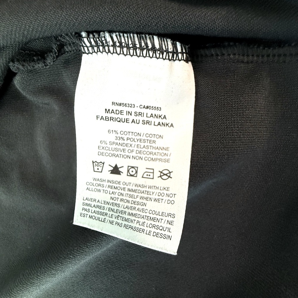 Nike Black Mini Dress with White Swoosh - Picture 14 of 15